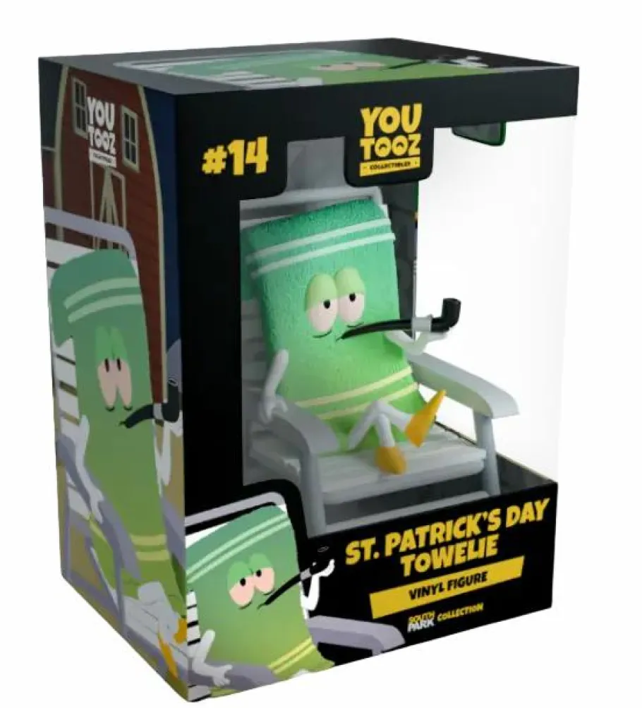 Designer Vinyl>South Park - St. Patrick's Day Towelie 4" Vinyl Figure