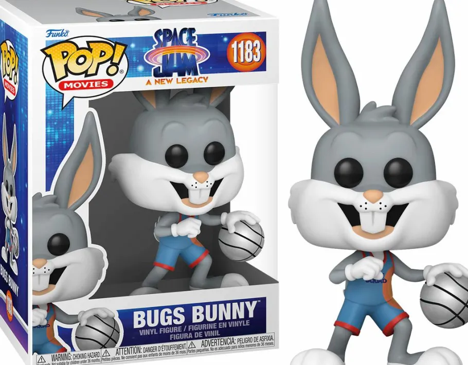 Standard Pop!>Space Jam 2: A New Legacy - Bugs Bunny Dribbling Pop! Vinyl Figure