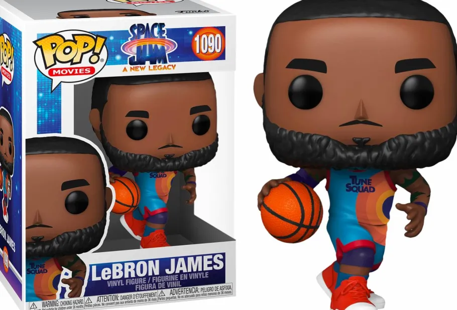 Standard Pop!>Space Jam 2: A New Legacy - Lebron James Dribbling Pop! Vinyl Figure