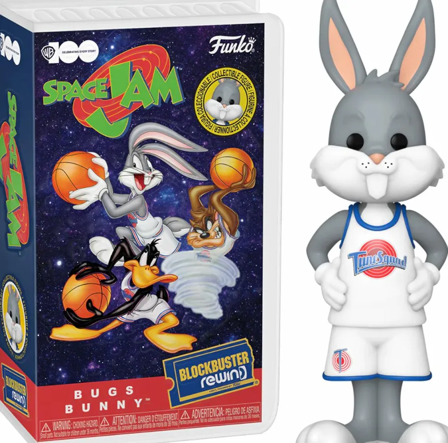 Designer Vinyl>Space Jam - Bugs Bunny Blockbuster Rewind Vinyl Figure