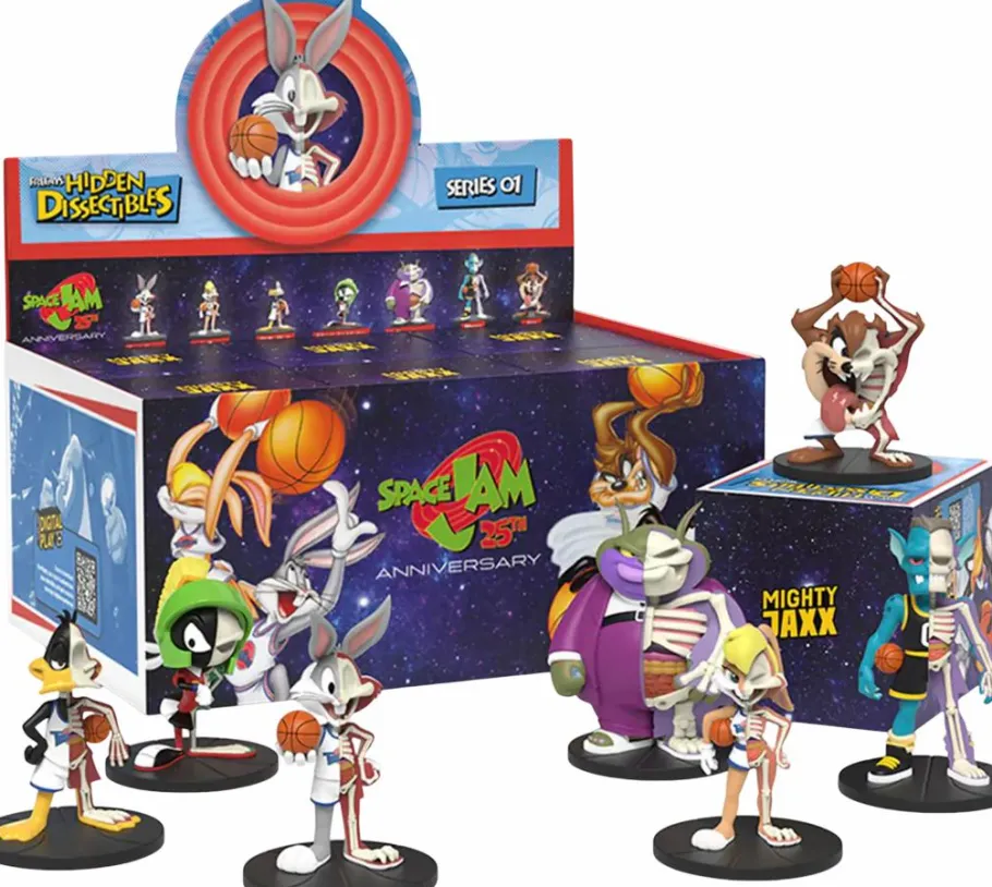 Blind Box>Space Jam - Freeny’s Hidden Dissectibles Series 01 Blind Box Vinyl Figure (Display of 6)