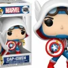 Standard Pop!>Spider-Gwen : Gwenverse (2022) - Cap-Gwen Pop! Vinyl Figure