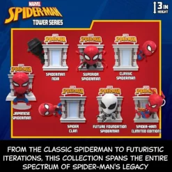 Designer Vinyl>Spider-Man - Japanese Tower Series Hero Box 3" Vinyl Figure