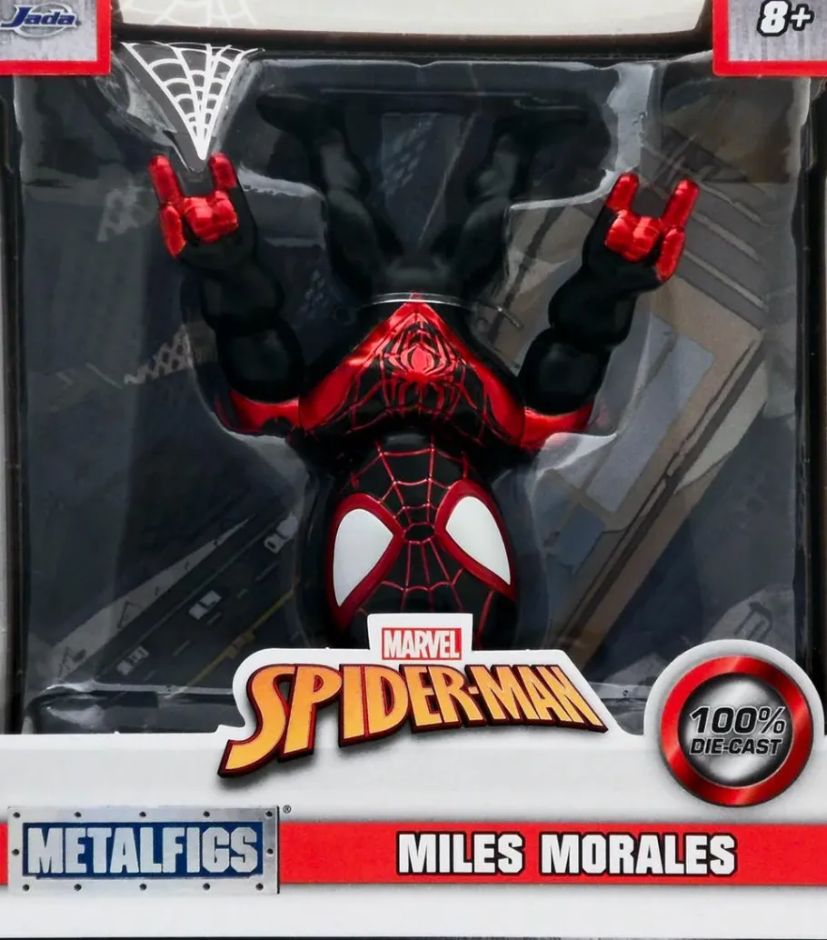 Die-Cast Figures>Spider-Man - Miles Morales Metalfigs 4" Die-Cast Figure