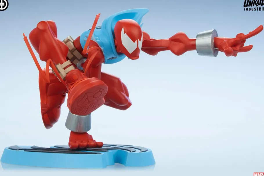 Designer Vinyl>Spider-Man - Scarlet Spider 5” Vinyl Figure by Tracy Tubera