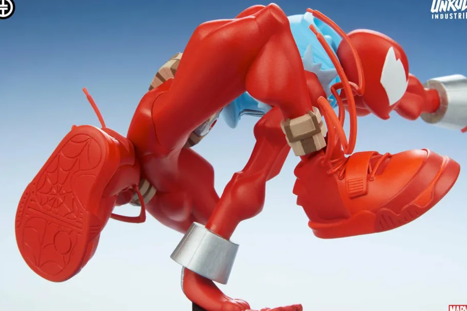 Designer Vinyl>Spider-Man - Scarlet Spider 5” Vinyl Figure by Tracy Tubera