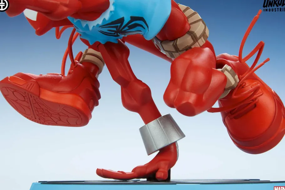 Designer Vinyl>Spider-Man - Scarlet Spider 5” Vinyl Figure by Tracy Tubera