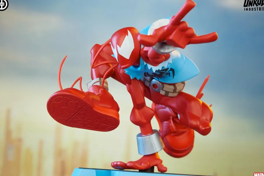 Designer Vinyl>Spider-Man - Scarlet Spider 5” Vinyl Figure by Tracy Tubera