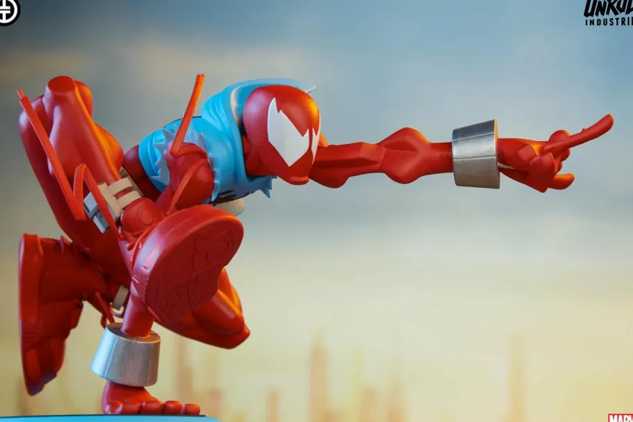 Designer Vinyl>Spider-Man - Scarlet Spider 5” Vinyl Figure by Tracy Tubera