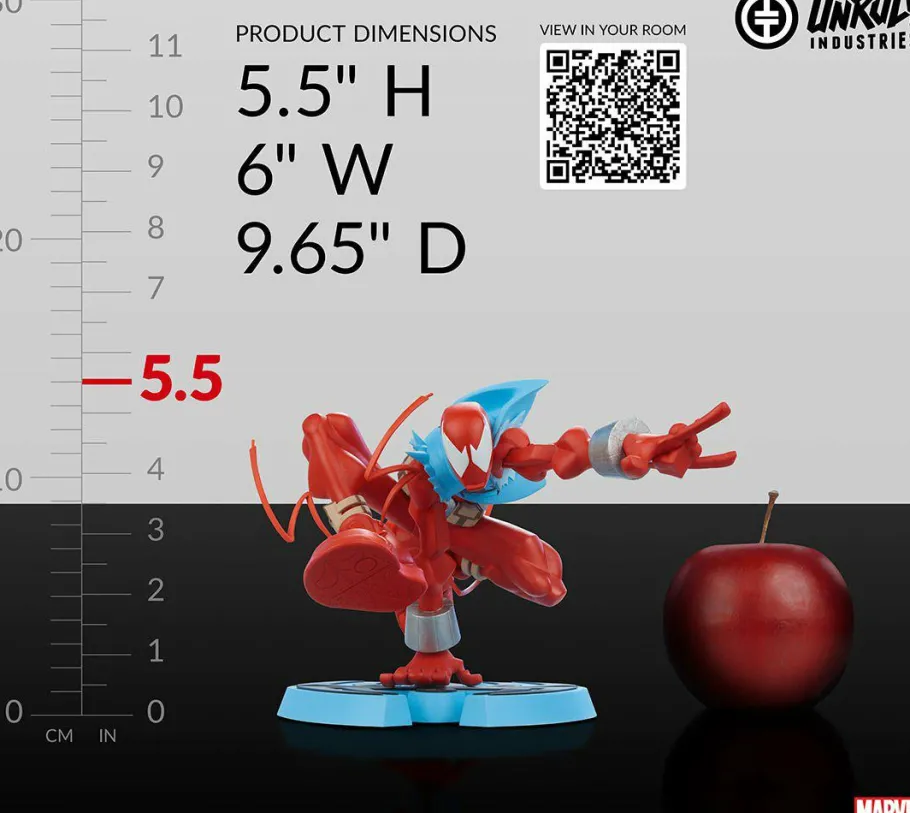 Designer Vinyl>Spider-Man - Scarlet Spider 5” Vinyl Figure by Tracy Tubera