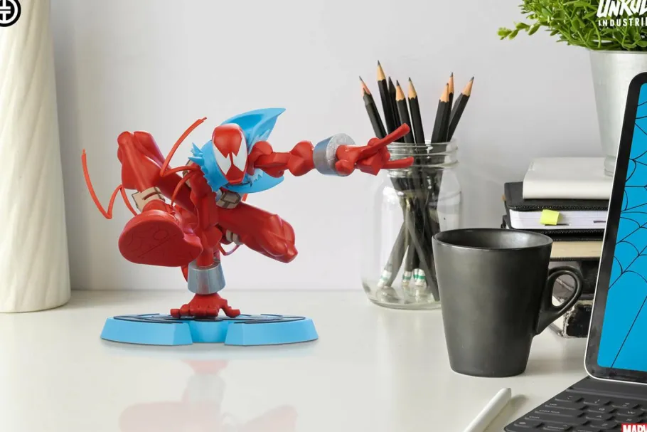Designer Vinyl>Spider-Man - Scarlet Spider 5” Vinyl Figure by Tracy Tubera