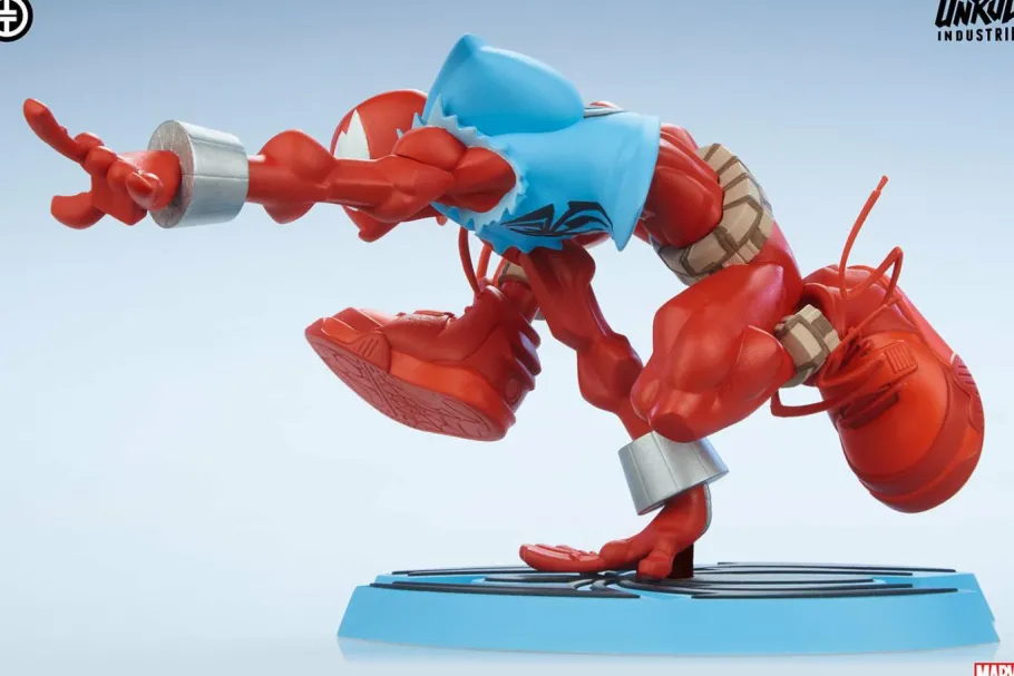Designer Vinyl>Spider-Man - Scarlet Spider 5” Vinyl Figure by Tracy Tubera