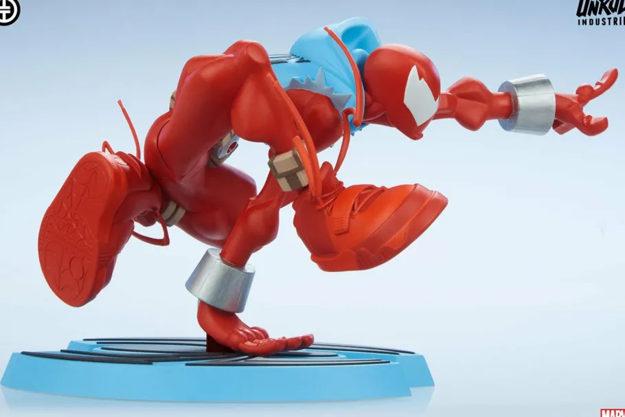 Designer Vinyl>Spider-Man - Scarlet Spider 5” Vinyl Figure by Tracy Tubera
