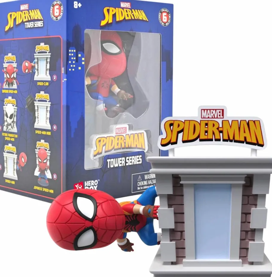 Designer Vinyl>Spider-Man - Spider-Clan Tower Series Hero Box 3" Vinyl Figure