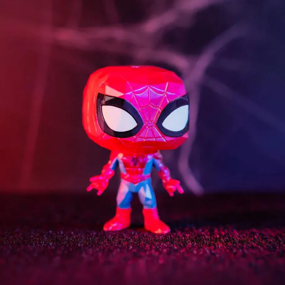 Designer Vinyl>Spider-Man - (Facet) Disney 100th Pop! Vinyl Figure (Funko / Popcultcha Exclusive)