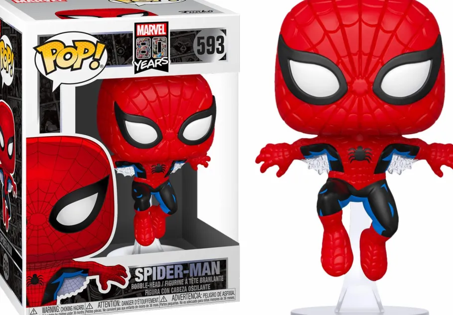 Standard Pop!>Spider-Man - First Appearance 80th Anniversary Pop! Vinyl Figure