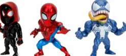 Die-Cast Figures>Spider-Man - , Miles Morales & Venom Metalfigs 2.5" Die-Cast Figure 3-Pack