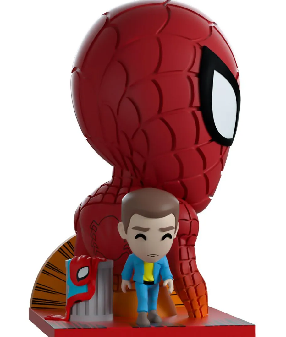 Designer Vinyl>Spider-Man - The Amazing Spiderman #50 Comic Cover 4.5" Vinyl Figure Diorama