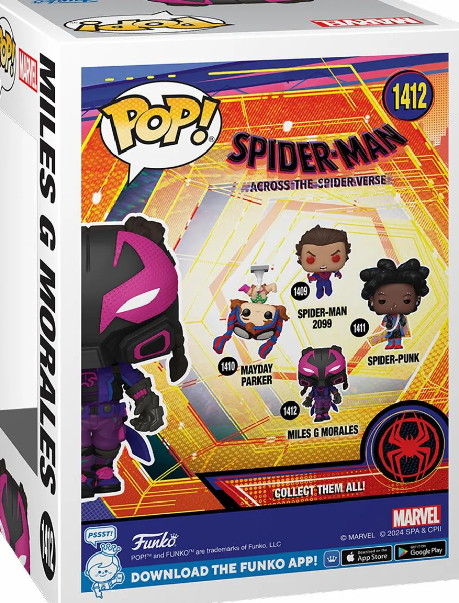 Standard Pop!>Spider-Man : Across the Spider-Verse - Miles G Morales Pop! Vinyl Figure