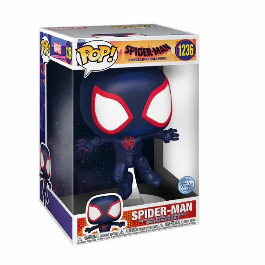 Super-Sized Pop!>Spider-Man : Across the Spider-Verse - Miles Morales as 10" Jumbo Pop! Vinyl Figure