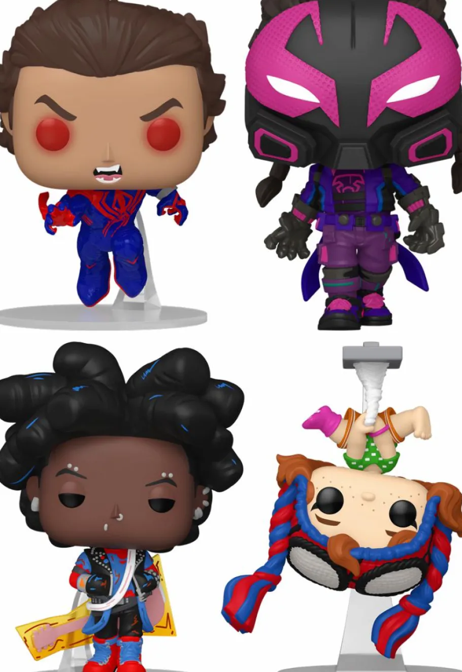 Pop! Bundles>Spider-Man : Across the Spider-Verse - Canon Event Pop! Vinyl Bundle (Set of 4)