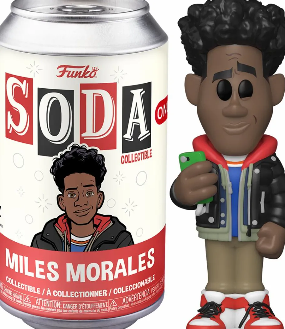 Designer Vinyl>Spider-Man : Across the Spider-Verse - Miles Morales Vinyl SODA Figure in Collector Can