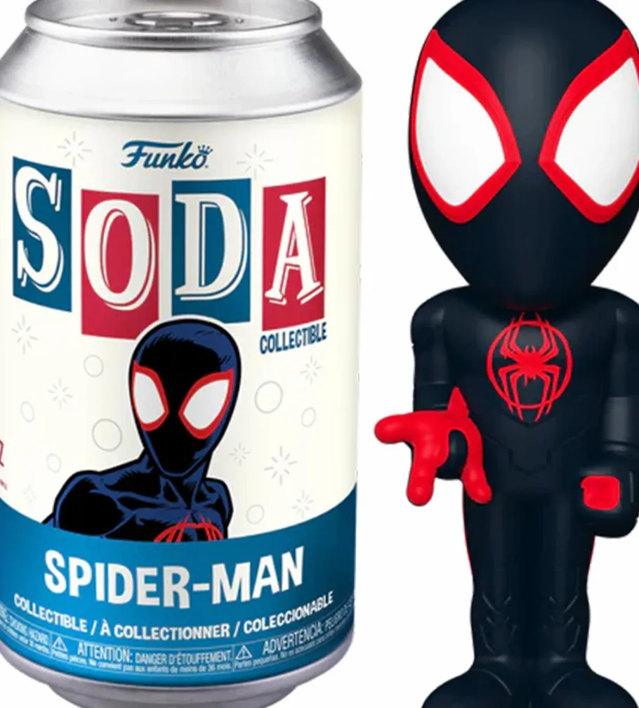 Designer Vinyl>Spider-Man : Across the Spider-Verse - Miles Vinyl SODA Figure in Collector Can