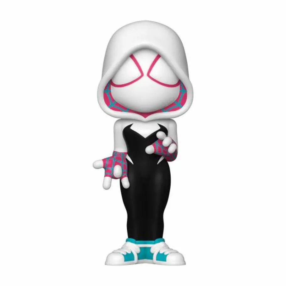 Designer Vinyl>Spider-Man : Across the Spider-Verse - Spider-Gwen Vinyl SODA Figure in Collector Can