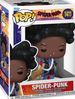 Standard Pop!>Spider-Man : Across the Spider-Verse - Spider-Punk (Unmasked) Pop! Vinyl Figure