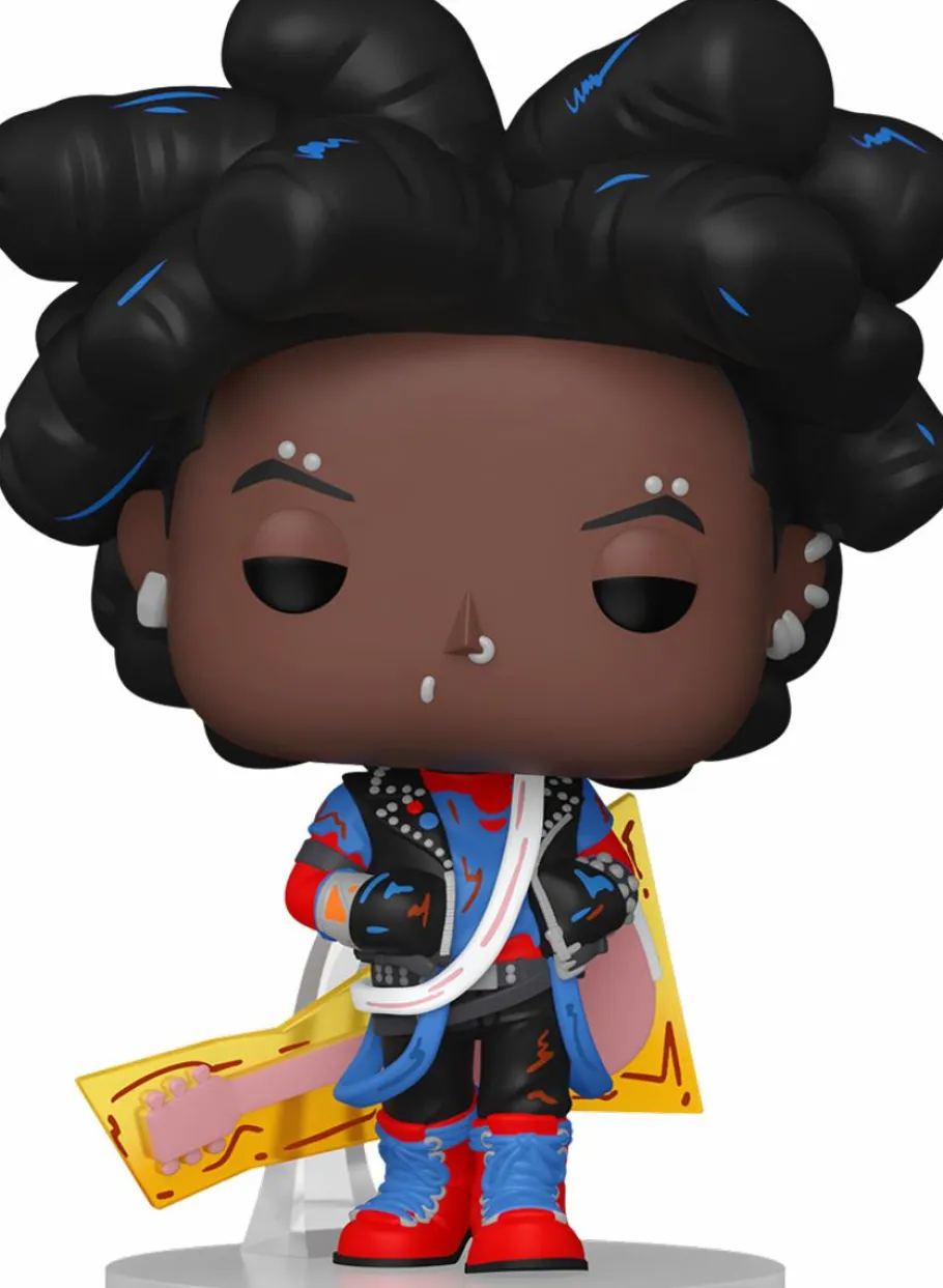 Standard Pop!>Spider-Man : Across the Spider-Verse - Spider-Punk (Unmasked) Pop! Vinyl Figure