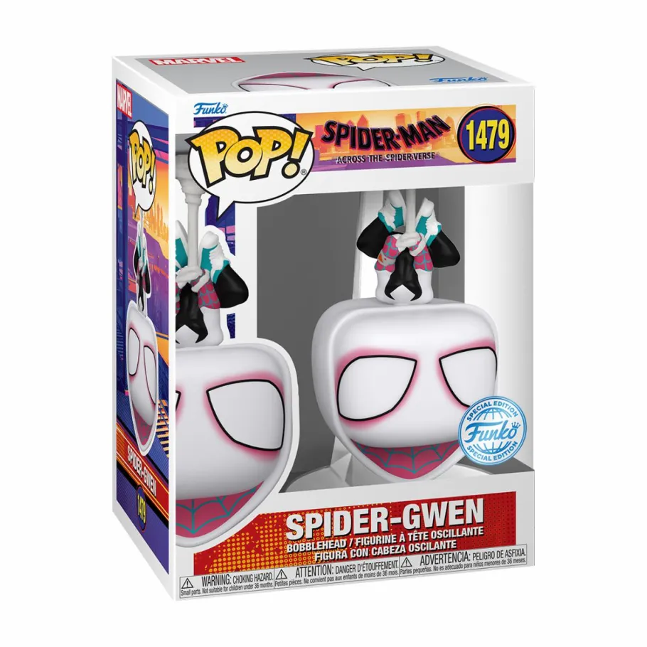 Standard Pop!>Spider-Gwen Spider-Man: Across the Spider-Verse (2023) - (Upside Down) Pop! Vinyl Figure