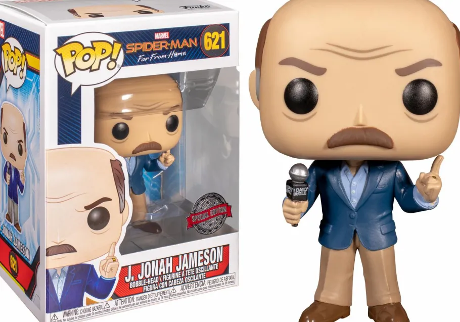 Standard Pop!>Spider-Man : Far From Home - J. Jonah Jameson Pop! Vinyl Figure (RS)