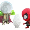 Cosbaby>Spider-Man : Far From Home - & Mysterio Cosbaby 3.75” Hot Toys Bobble-Head Figure 2-Pack