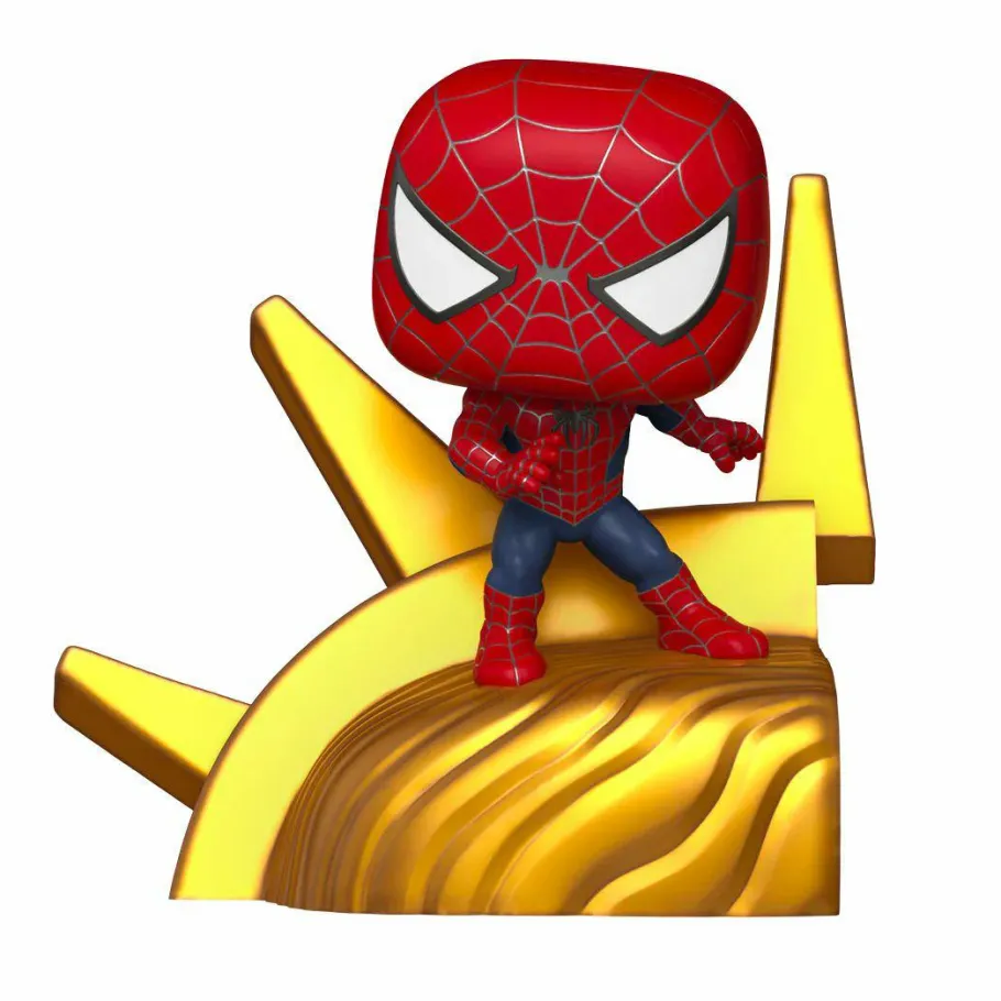 Pop! Deluxe>Spider-Man : No Way Home - Friendly Neighbourhood Final Battle Series Build-A-Scene Deluxe Pop! Vinyl Figure