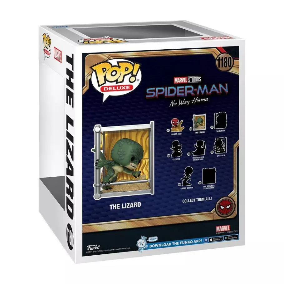 Pop! Deluxe>Spider-Man : No Way Home - Lizard Deluxe Build-A-Scene Pop! Vinyl Figure