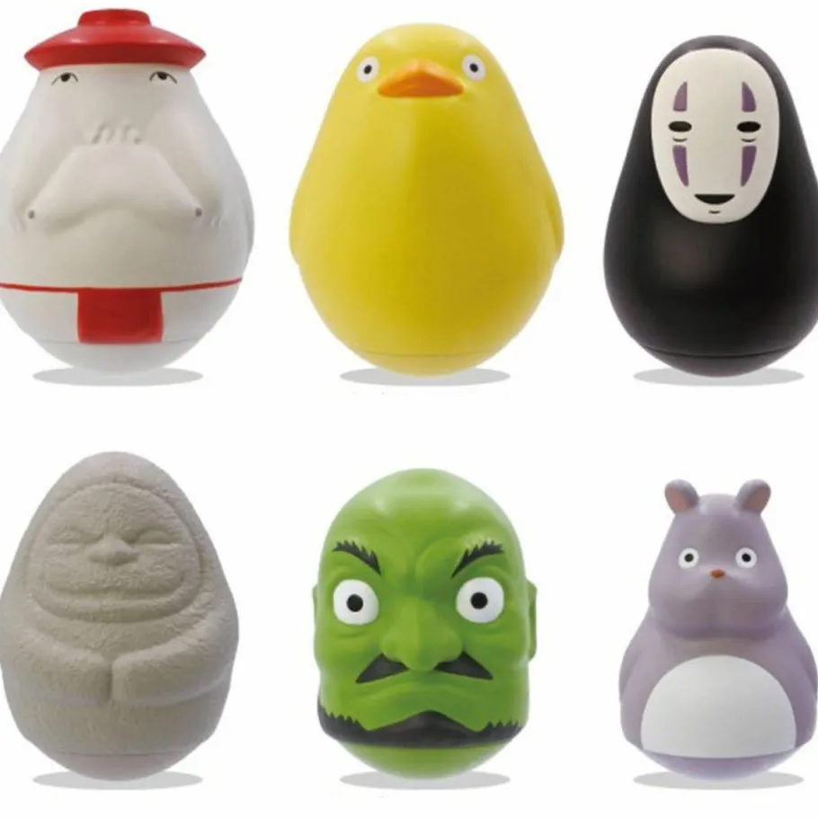Blind Box>Spirited Away - Wobbling & Tilting Blind Box Mini Figure (Display of 6)