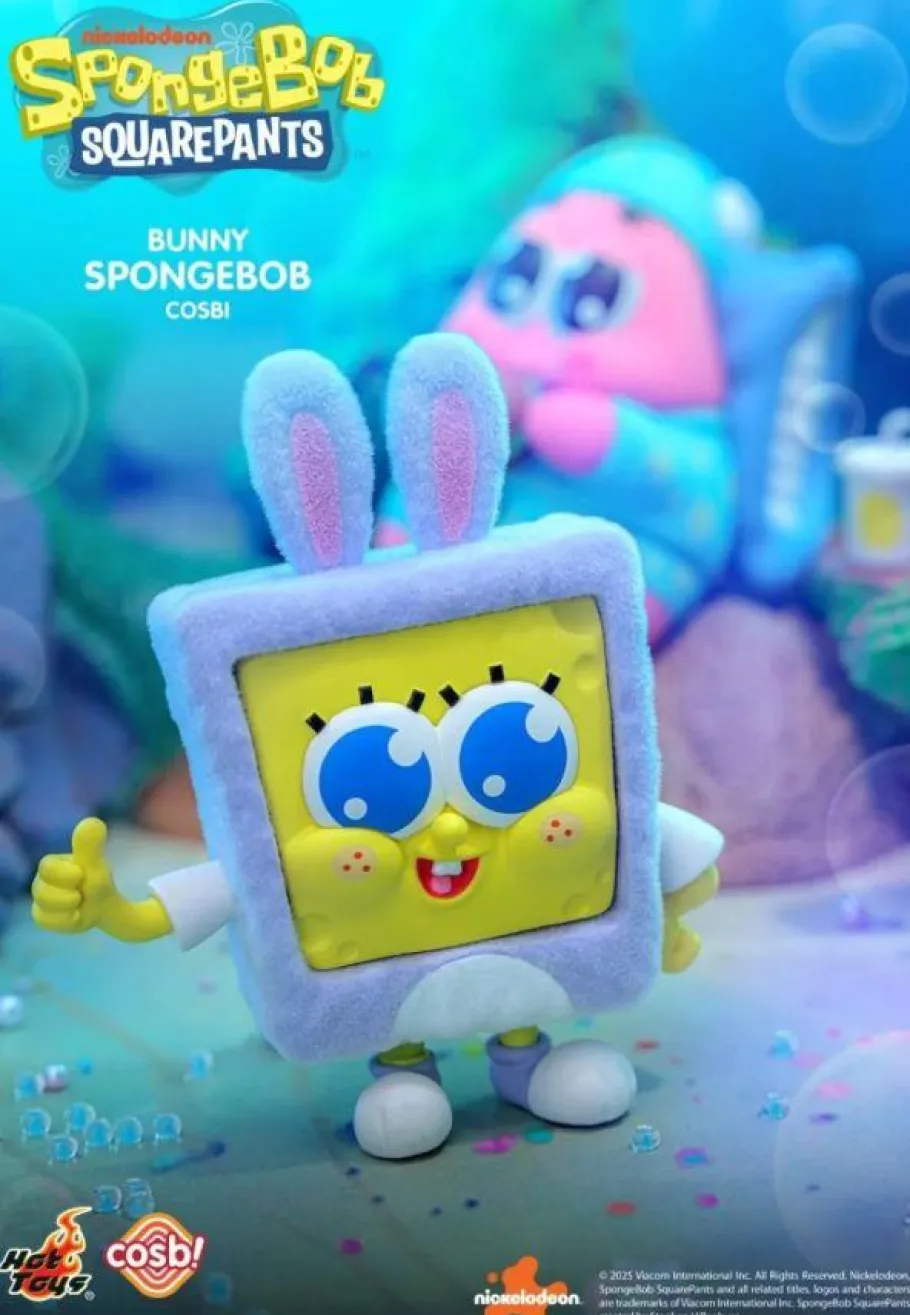 Blind Box>SpongeBob SquarePants - Cosbi Collection Blind Box Hot Toys Figure (Single Unit)