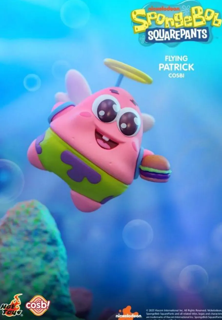 Blind Box>SpongeBob SquarePants - Cosbi Collection Blind Box Hot Toys Figure (Single Unit)