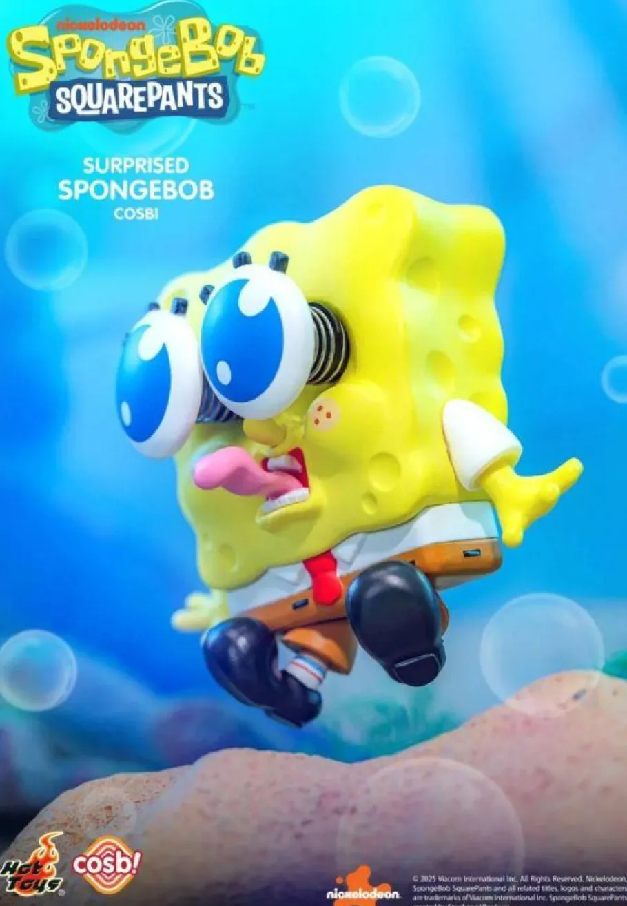 Blind Box>SpongeBob SquarePants - Cosbi Collection Blind Box Hot Toys Figure (Single Unit)