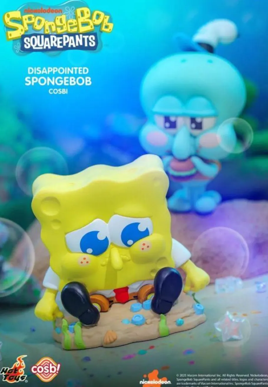 Blind Box>SpongeBob SquarePants - Cosbi Collection Blind Box Hot Toys Figure (Single Unit)