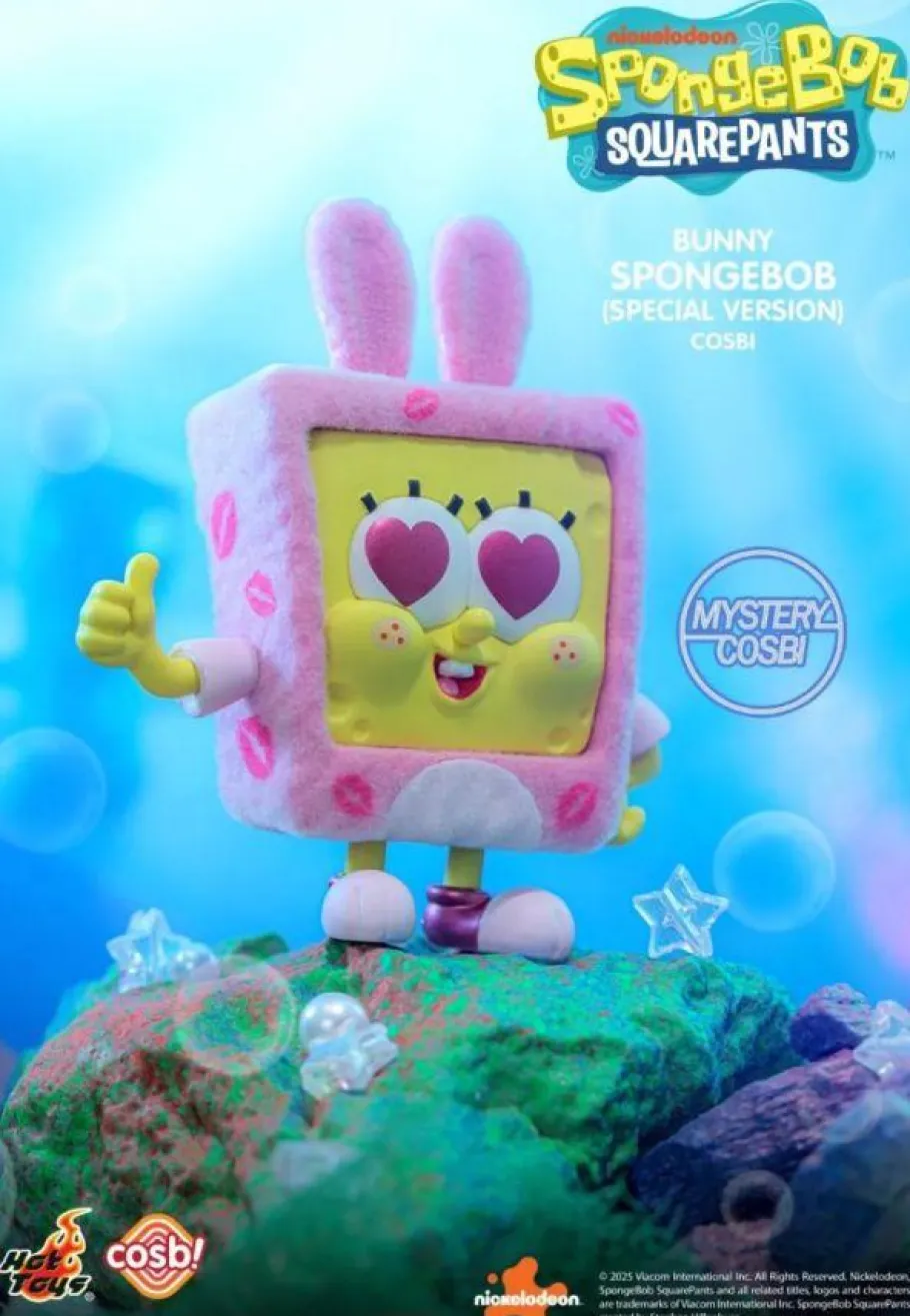 Blind Box>SpongeBob SquarePants - Cosbi Collection Blind Box Hot Toys Figure (Single Unit)