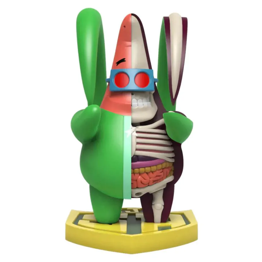 Designer Vinyl>SpongeBob SquarePants - Freeny's Hidden Dissectibles Series 04 Super Edition Blind Box Vinyl Figure (Single Unit)