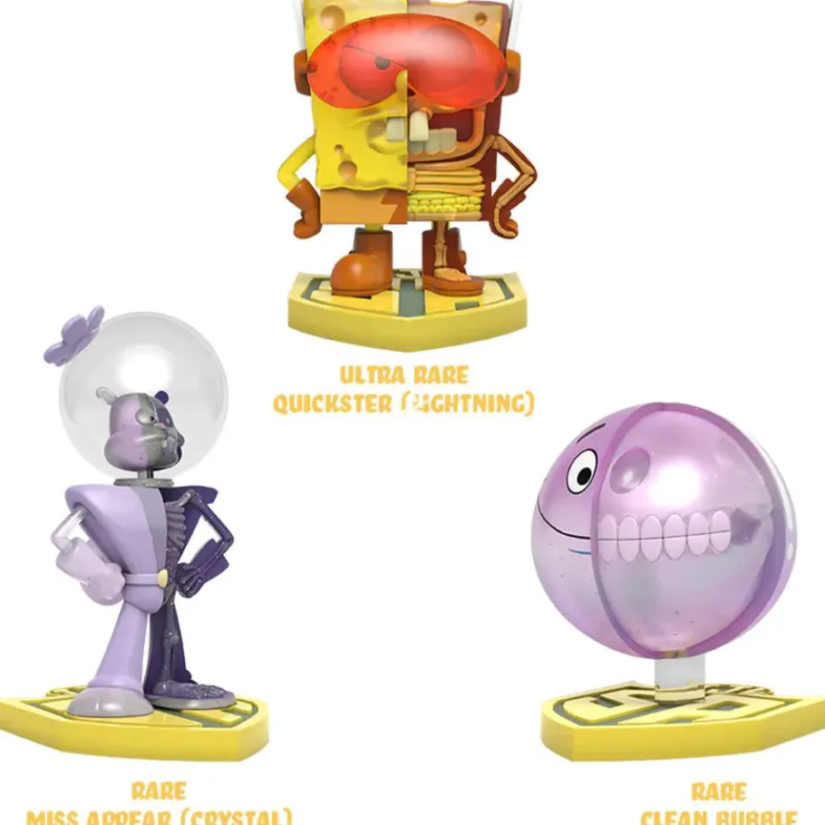Designer Vinyl>SpongeBob SquarePants - Freeny's Hidden Dissectibles Series 04 Super Edition Blind Box Vinyl Figure (Single Unit)