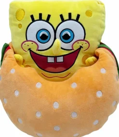 Designer Plush>SpongeBob SquarePants - Krabby Patty 9" Plush