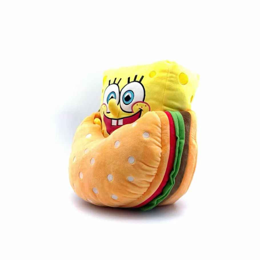 Designer Plush>SpongeBob SquarePants - Krabby Patty 9" Plush