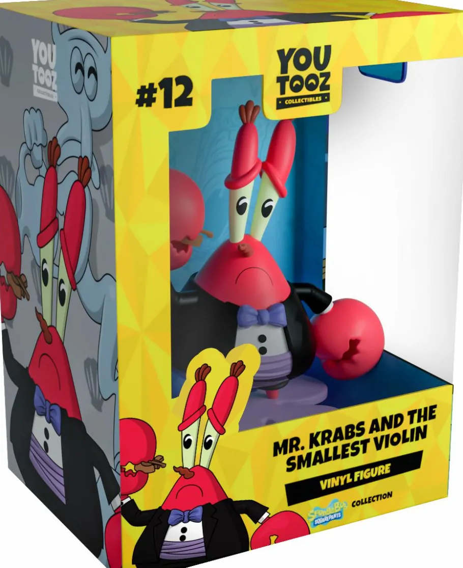 Designer Vinyl>SpongeBob SquarePants - Mr. Krabs and the Smallest Violin 4.5” Vinyl Figure