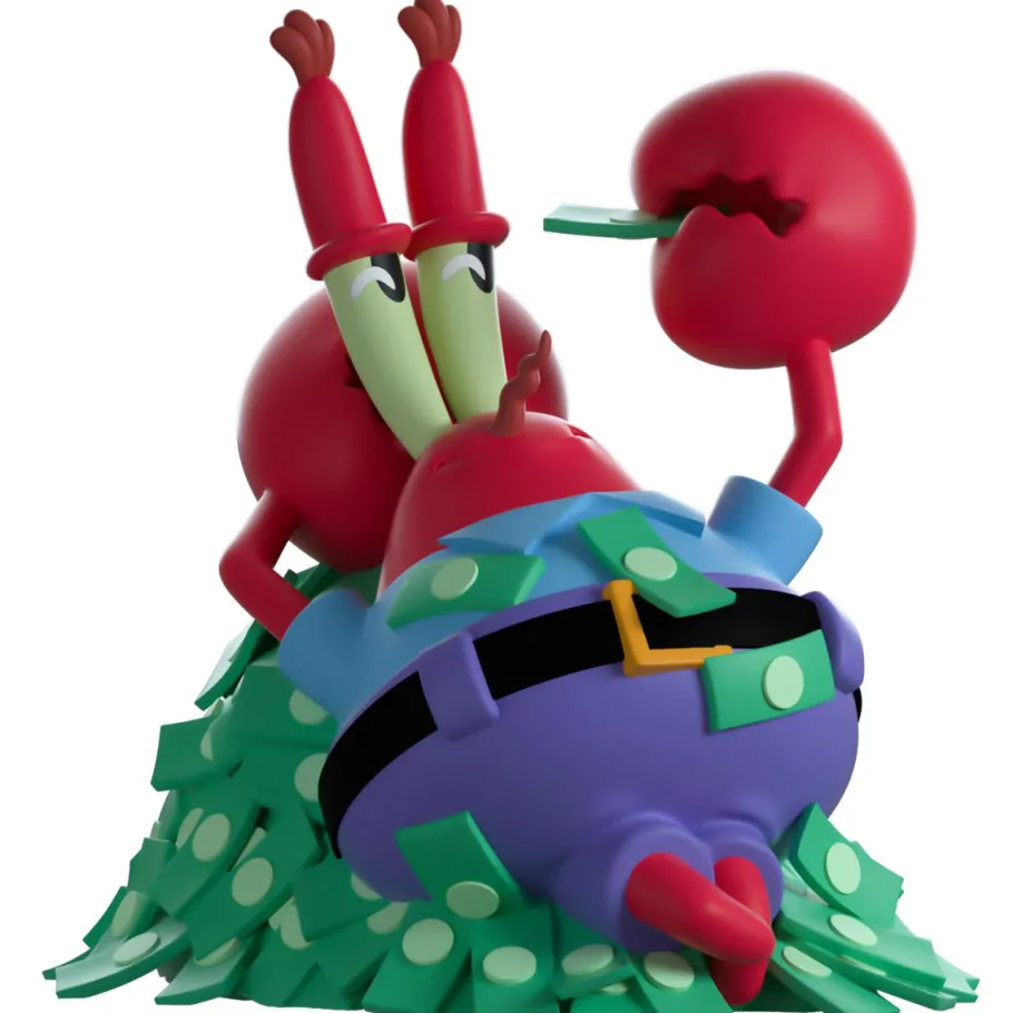 Designer Vinyl>SpongeBob SquarePants - Pile O'Money Mr. Krabs 4" Vinyl Figure
