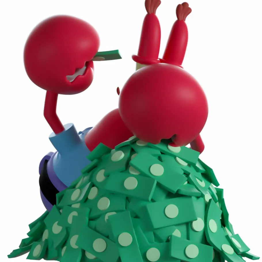 Designer Vinyl>SpongeBob SquarePants - Pile O'Money Mr. Krabs 4" Vinyl Figure