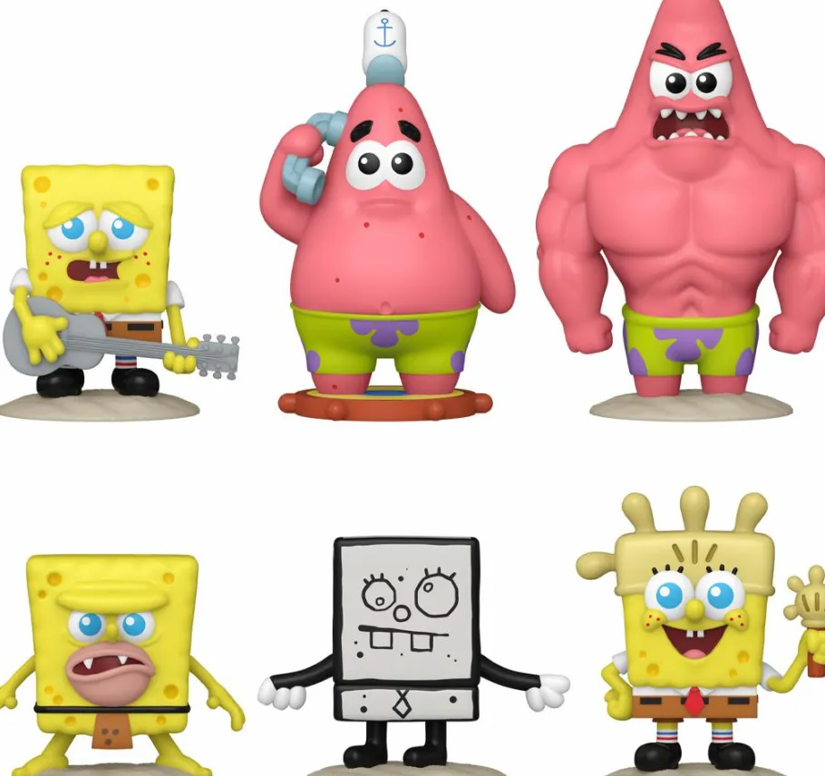 Blind Box>SpongeBob SquarePants - 25th Anniversary 3" Scale Mini Vinyl Figure (Display of 12)
