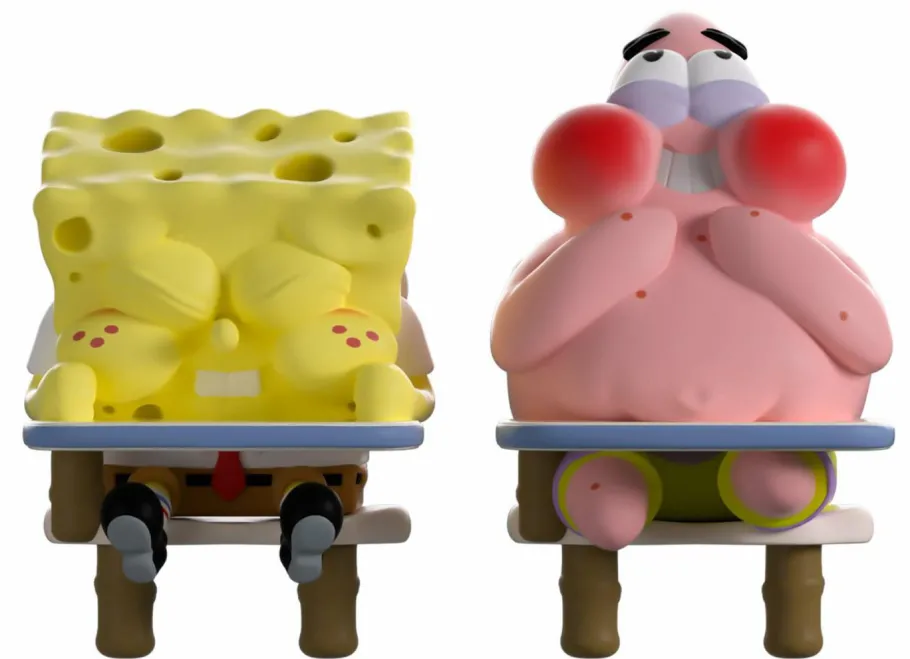 Designer Vinyl>SpongeBob SquarePants - What's Funnier Than 24? Monitor Buddiez 2.5" Vinyl Figure 2-Pack